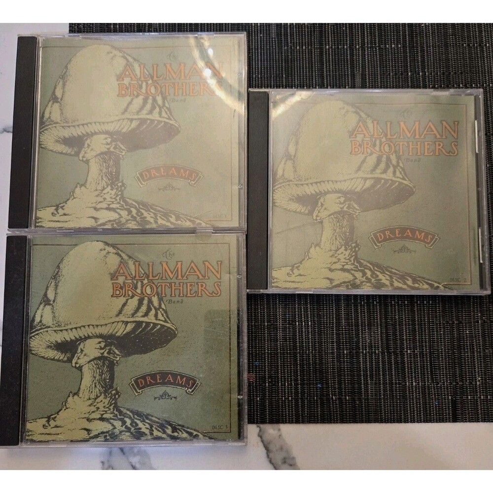 The Allman Brothers Band - Dreams (CD, Box Set, 1989) Discs 1, 2, 3